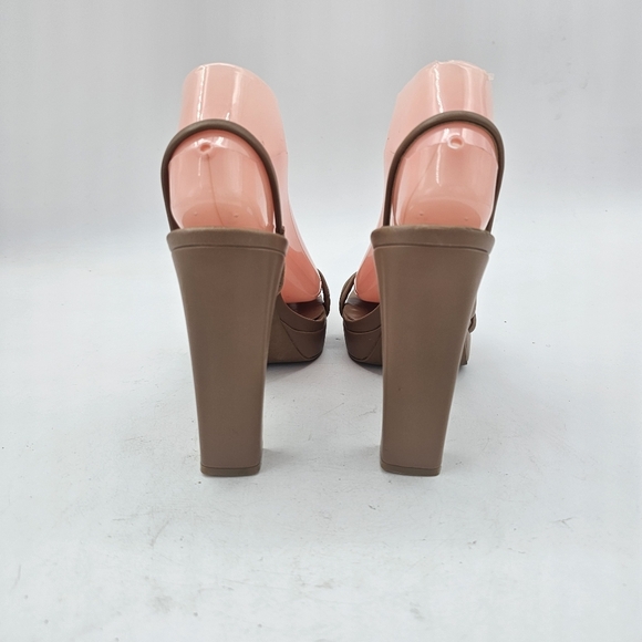 Jeffrey Campbell Strappy High Heel Slingback Sandals Size 9.5 US / 40 EU – Brown - Picture 5 of 12